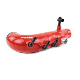 PERRIN | Inlet Hose 2.4" Red - WRX / STI / Forester XT 2002-2021 PERRIN Performance Turbo Inlet Hoses