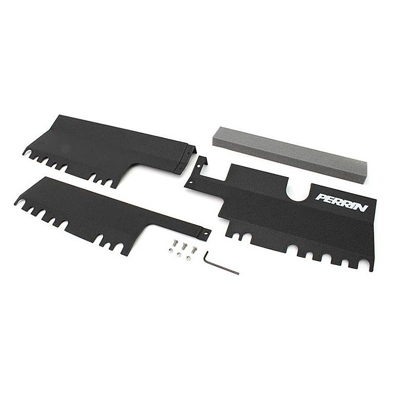 PERRIN | Radiator Shroud Noir - WRX / STI 2015-2021 PERRIN Performance Engine Dress Up