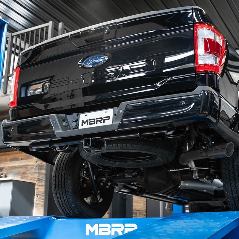 MBRP | Black Series Cat-Back 3po - Ford F-150 2.7L / 3.5L / 5.0L MBRP Cat-Back Exhausts