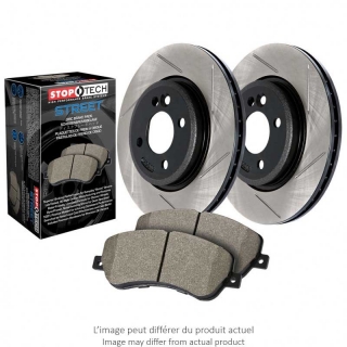 StopTech | Street Axle Pack - Slotted - Arrière StopTech Ensemble de freins