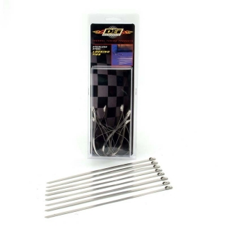 DEI | Stainless-Steel Locking Ties - 8x 8po DEI Gaskets & Accessories