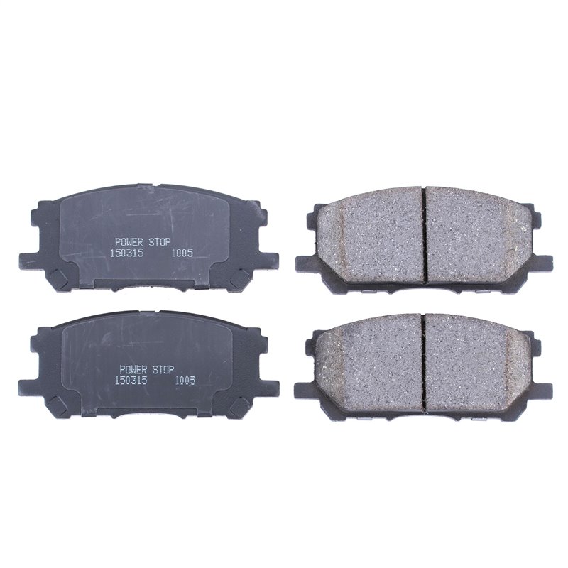 PowerStop | Disc Brake Pad Set - Front - RX330 / RX350 / RX400h / Highlander 3.3L / 3.5L 2004-2009 PowerStop Brake Pads