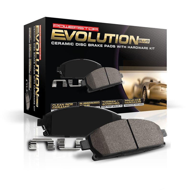 PowerStop | Disc Brake Pad Set - Front - Crown Victoria / Town Car / Grand Marquis / Marauder 4.6L 2003-2011 PowerStop Brake ...