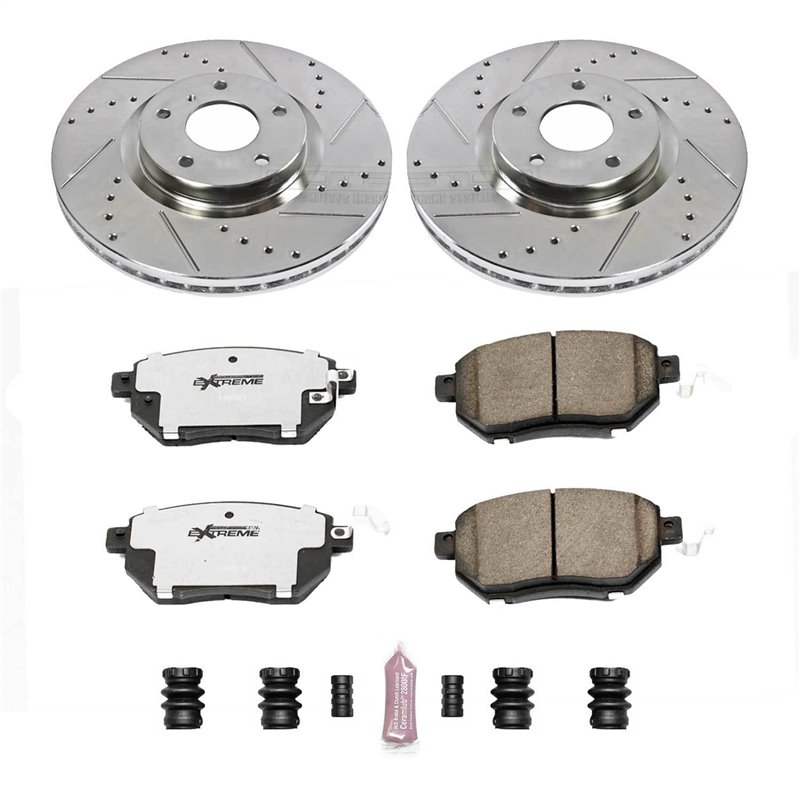 PowerStop | Disc Brake Kit - Front - Maxima / Murano S 3.5L 2006-2008 PowerStop Brake Kits