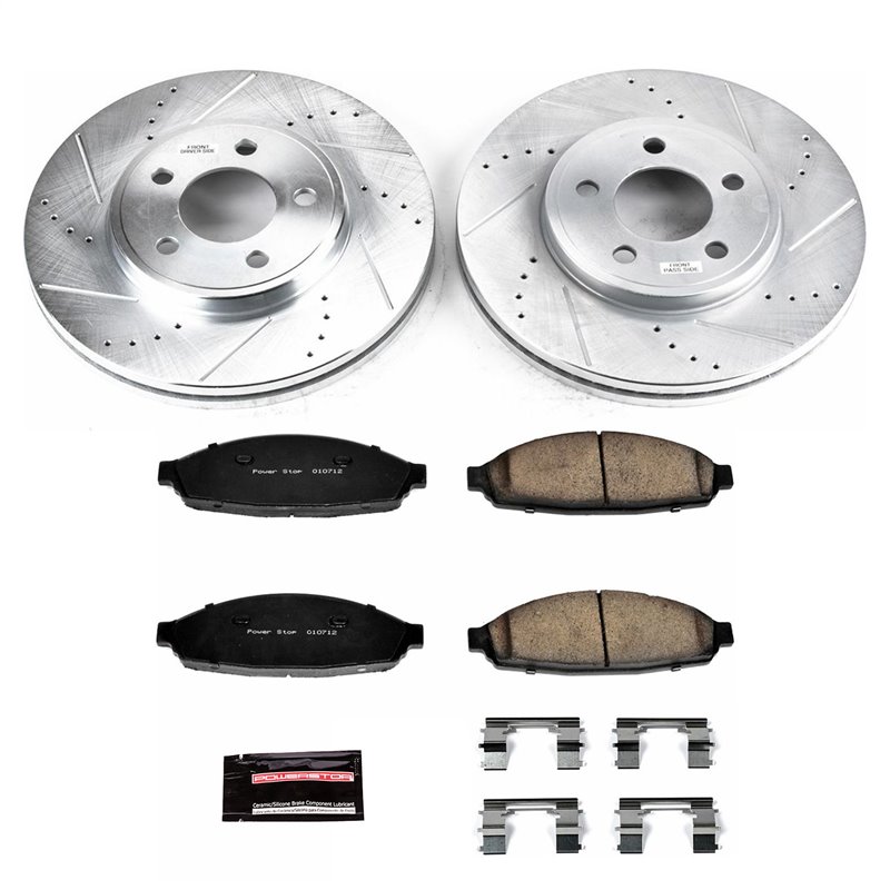PowerStop | Disc Brake Kit - Front - Crown Victoria / Town Car / Grand Marquis / Marauder 4.6L 2003-2011 PowerStop Brake Kits