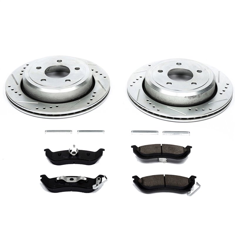 PowerStop | Disc Brake Kit - Rear - Crown Victoria / Grand Marquis / Marauder 4.6L 2003-2011 PowerStop Brake Kits