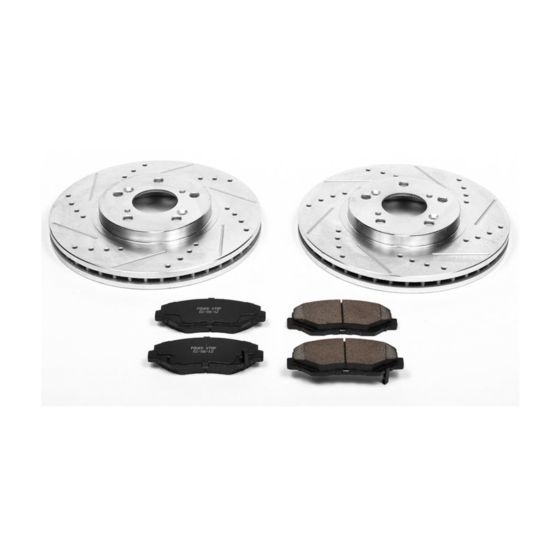 PowerStop | Disc Brake Kit - Front - Pilot 3.5L 2003-2008 PowerStop Brake Kits