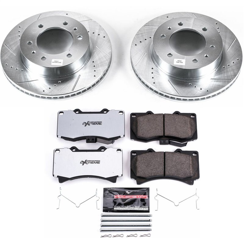 PowerStop | Disc Brake Kit - Front - H3 / H3T 2006-2010 PowerStop Brake Kits