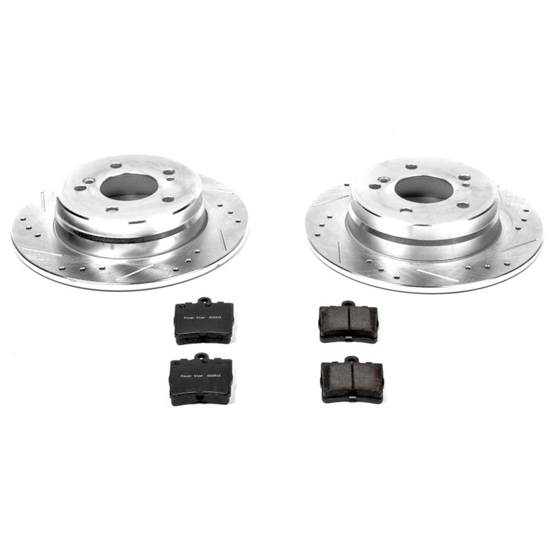 PowerStop | Disc Brake Kit - Rear - Chrysler / Mercedes-Benz 1996-2011 PowerStop Brake Kits