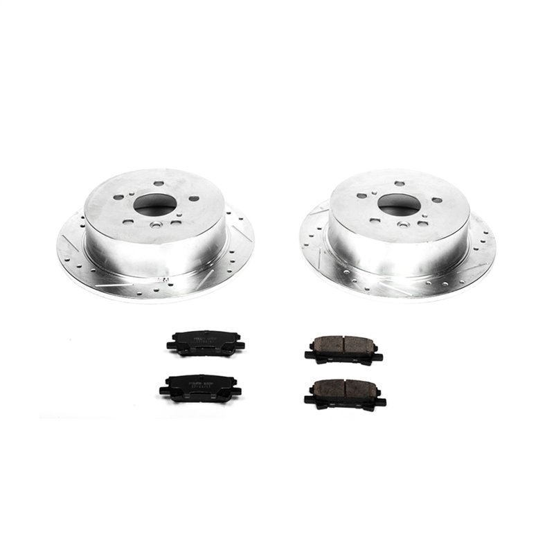 PowerStop | Disc Brake Kit - Rear - RX330 / RX350 / RX400h / Highlander 2004-2009 PowerStop Brake Kits