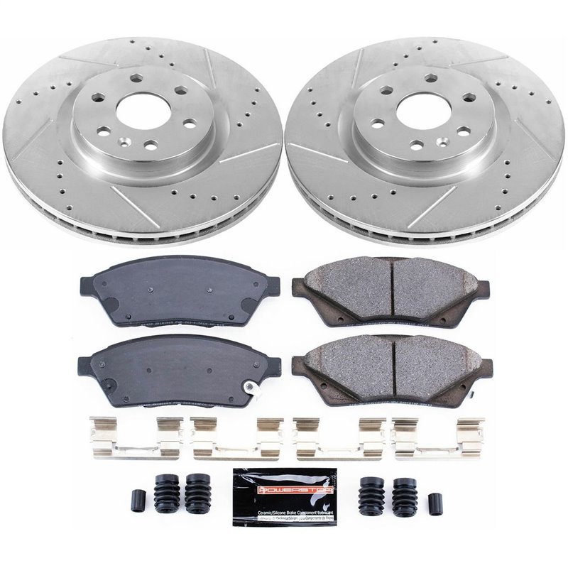 PowerStop | Disc Brake Kit - Front - SRX / 9-4X Aero 2010-2016 PowerStop Brake Kits