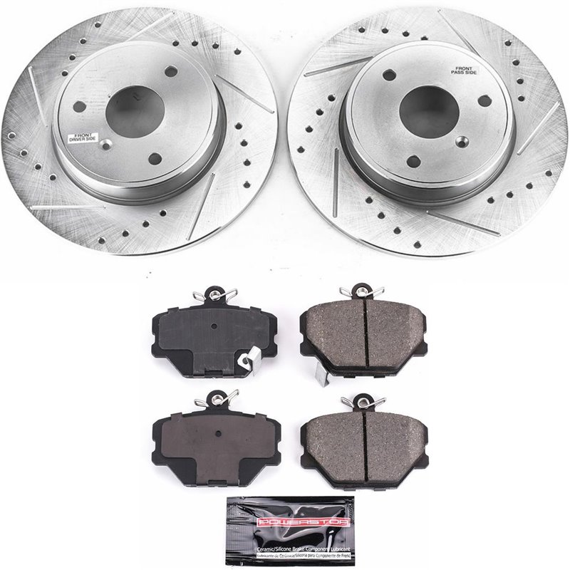 PowerStop | Disc Brake Kit - Fortwo 1.0L 2008-2016 PowerStop Ensemble de freins