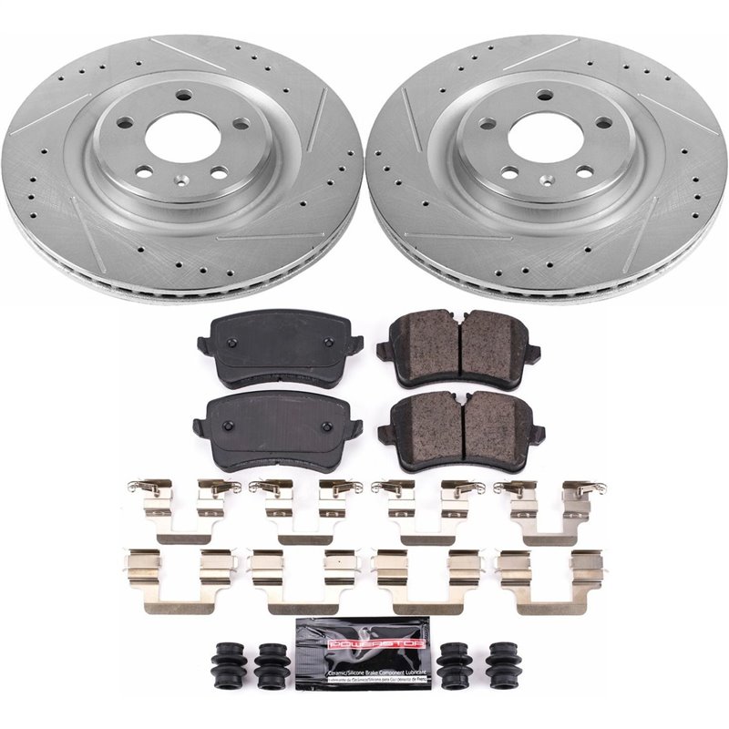 PowerStop | Disc Brake Kit - Rear - A6 / A6 Quattro / A7 Quattro 2012-2018 PowerStop Brake Kits