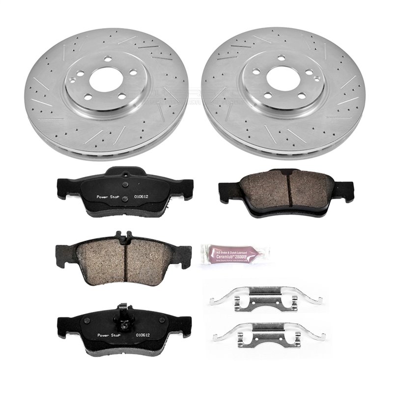 PowerStop | Disc Brake Kit - Rear - Mercedes-Benz 2006-2017 PowerStop Brake Kits
