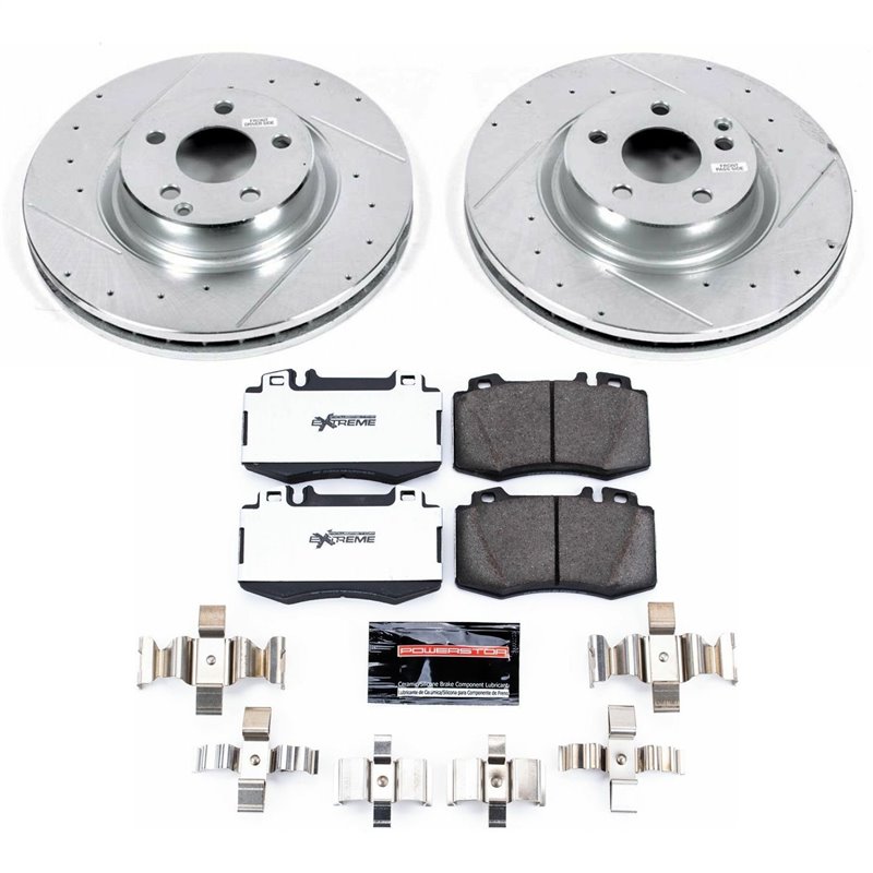 PowerStop | Disc Brake Kit - Front - E550 Base 5.5L 2007-2009 PowerStop Brake Kits