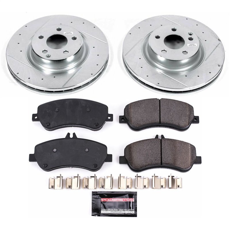 PowerStop | Disc Brake Kit - Front - GLK250 / GLK350 2.1L / 3.5L 2010-2015 PowerStop Brake Kits