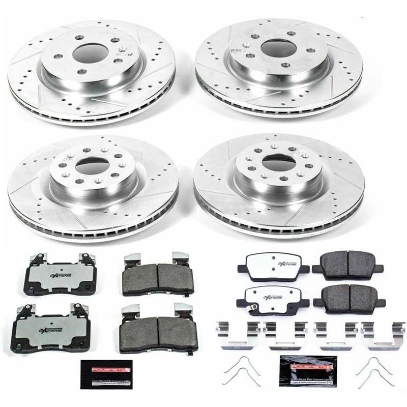 PowerStop | Disc Brake Kit - Front & Rear - CT6 2.0T / 3.0T / 3.6L 2016-2018 PowerStop Brake Kits