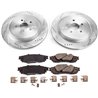 PowerStop | Disc Brake Kit - Rear - RX350 / F Sport / RX350L / RX450h / RX450hL 3.5L 2016-2021 PowerStop Brake Kits