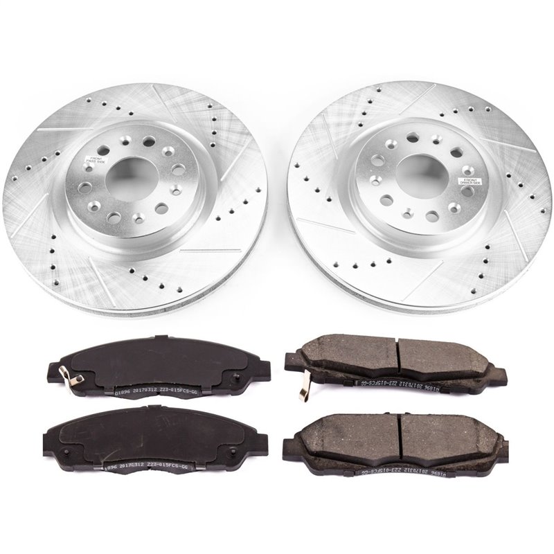 PowerStop | Disc Brake Kit - Front - Enclave / XT5 / XT6 3.6L / 2.0T 2017-2020 PowerStop Brake Kits
