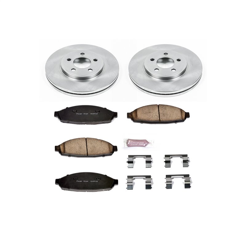 PowerStop | Disc Brake Kit - Front - Crown Victoria / Town Car / Grand Marquis / Marauder 4.6L 2003-2011 PowerStop Brake Kits