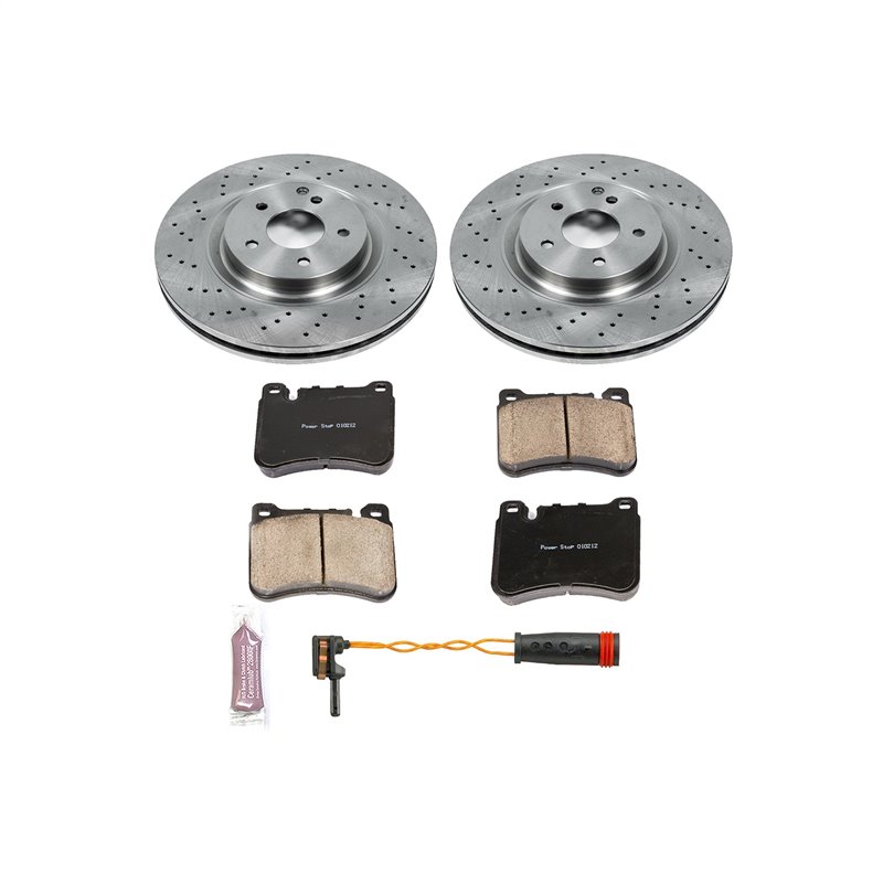 PowerStop | Disc Brake Kit - Front - Mercedes-Benz 2005-2011 PowerStop Brake Kits