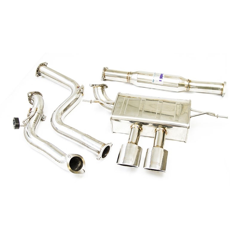 Invidia | Q300 Dual Titanium Tip Cat-Back Exhaust - Focus ST 2013-2018 Invidia Cat-Back Exhausts