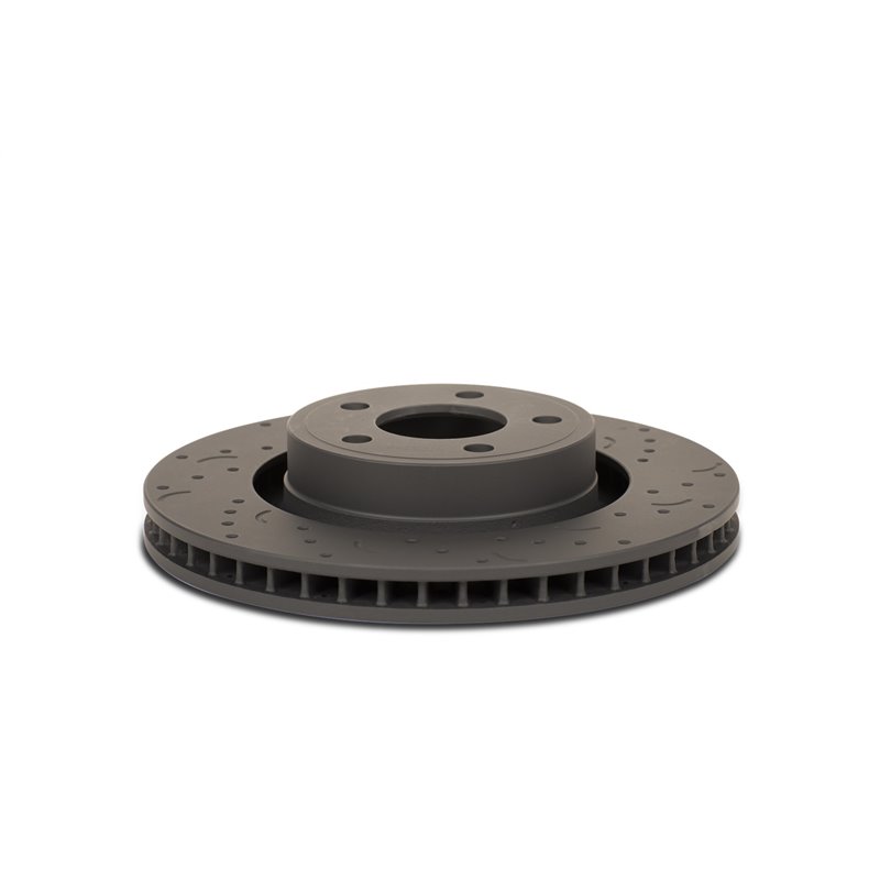 Hawk Performance | Talon Cross Drilled And Slotted Brake Rotors - GX460 / 4Runner 2010-2018 Hawk Performance Brake Rotors