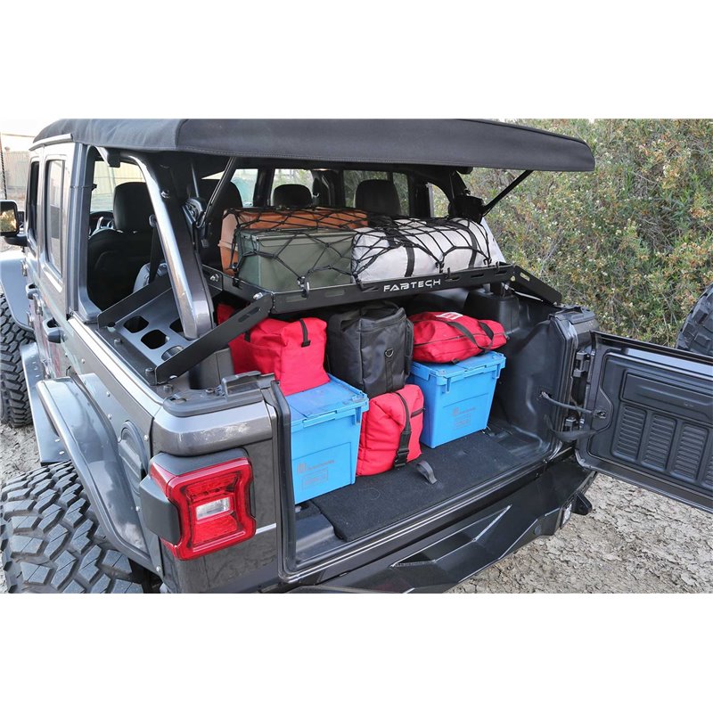 Fabtech | Cargo Rack - Wrangler (JL) 2021 Fabtech Roof Racks & Storage