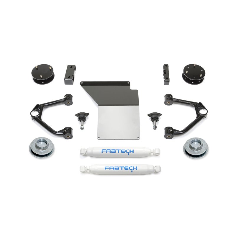 Fabtech | Budget Lift System w/Shock - Chevrolet / GMC 2008-2014 Fabtech Lift Kits