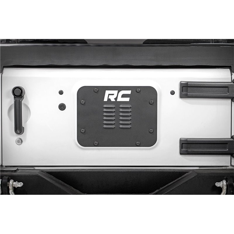 Rough Country | Spare Tire Carrier Delete Plate - Wrangler (JK) 3.6L / 3.8L 2007-2018 Rough Country Pièce