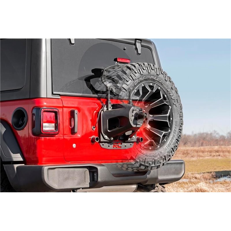 Rough Country | Spare Tire Relocation Kit - Wrangler (JL) 2018-2022 Rough Country Pièce