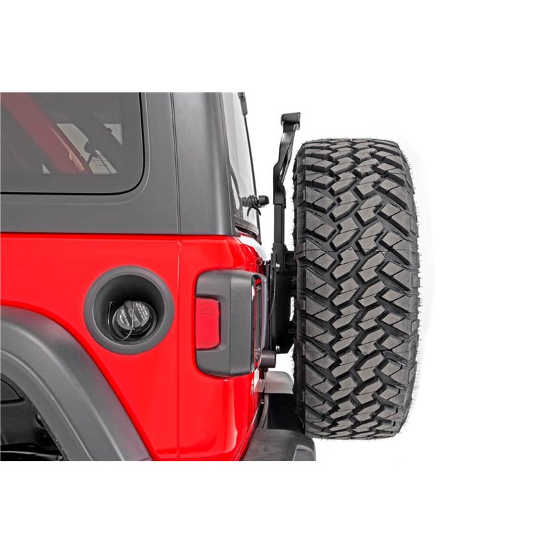 Rough Country | Spare Tire Relocation Kit - Wrangler (4xe) / Wrangler (JL) 2018-2022 Rough Country Part