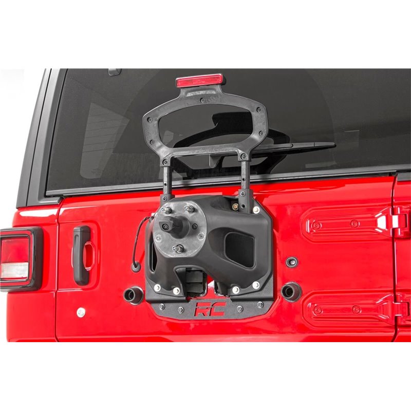 Rough Country | Spare Tire Relocation Kit - Wrangler (4xe) / Wrangler (JL) 2018-2022 Rough Country Part