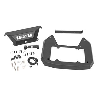 Rough Country | Spare Tire Carrier Delete Plate - Wrangler (4xe) / Wrangler (JL) 2018-2022 Rough Country Part