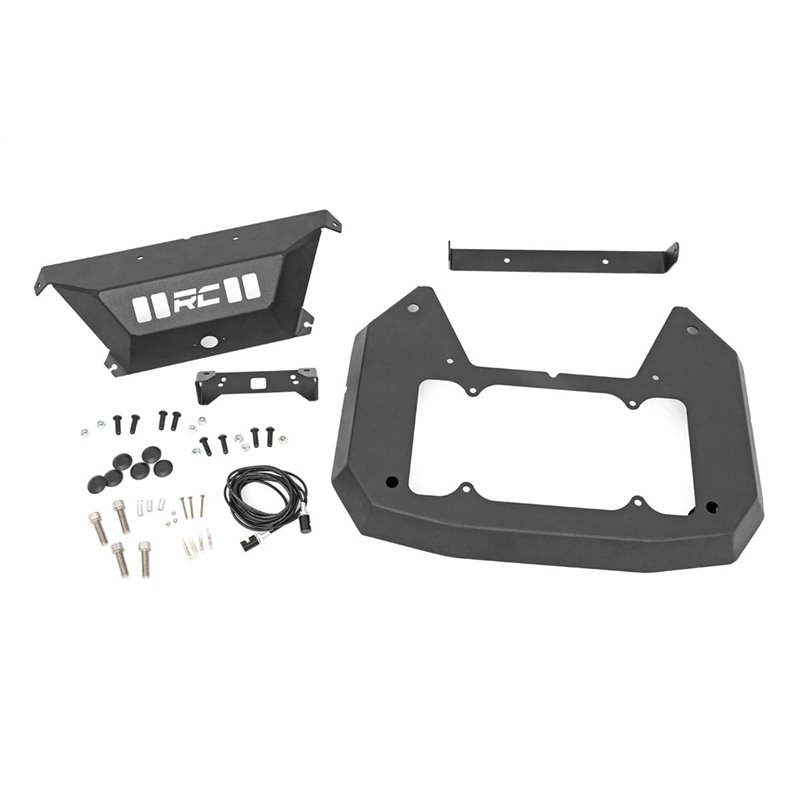 Rough Country | Spare Tire Carrier Delete Plate - Wrangler (4xe) / Wrangler (JL) 2018-2022 Rough Country Part