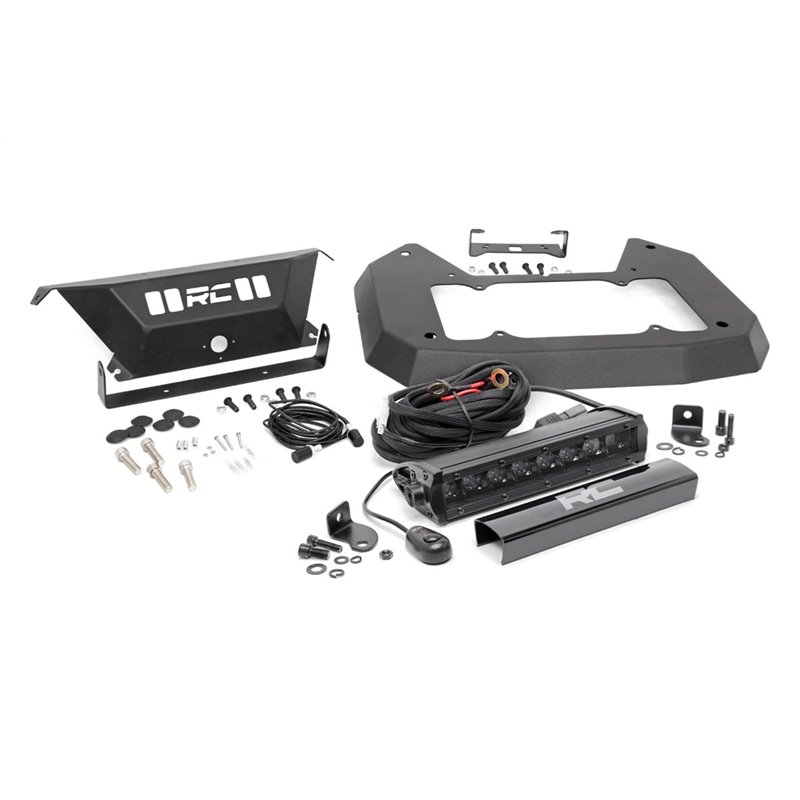 Rough Country | Spare Tire Carrier Delete Plate - Wrangler (4xe) / Wrangler (JL) 2018-2022 Rough Country Part