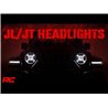 Rough Country | Headlight - Gladiator / Wrangler (JL) 2018-2022 Rough Country Phares avant