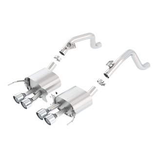 BORLA | S-Type Axle-Back Exhaust System - Corvette 6.2L 2014-2019 BORLA Axle-Back Exhausts