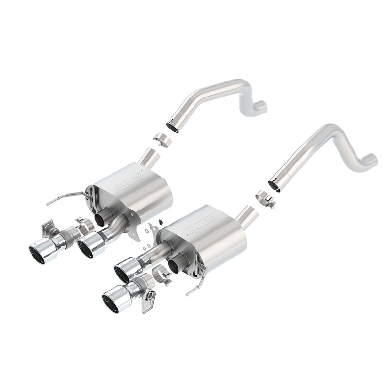 BORLA | S-Type Axle-Back Exhaust System - Corvette Grand Sport / Z06 6.2L 2015-2019 BORLA Axle-Back Exhausts