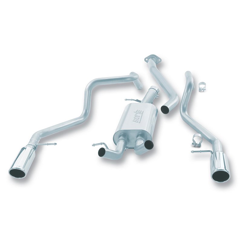 BORLA | Touring Cat-Back™ Exhaust System - Silverado 1500 / Silverado 1500 Classic / Sierra 1500 / Sierra 1500 Classic 4.8L /...