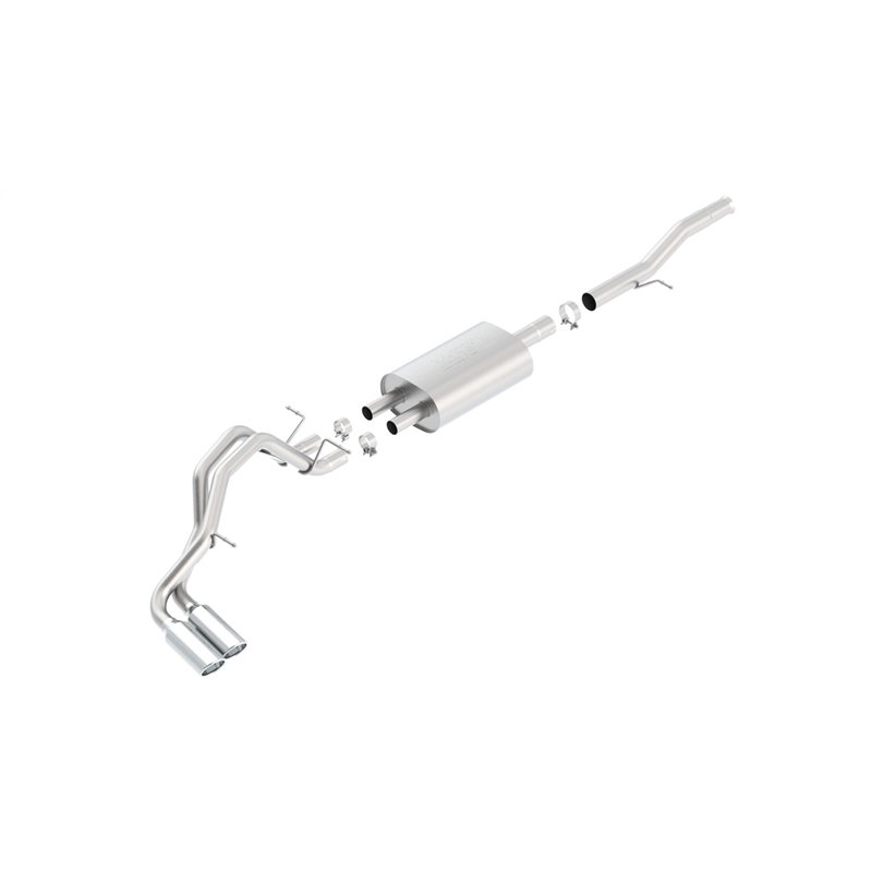 BORLA | Touring Cat-Back™ Exhaust System - Avalanche / Suburban 1500 / Yukon XL 1500 5.3L 2009-2014 BORLA Cat-Back Exhausts