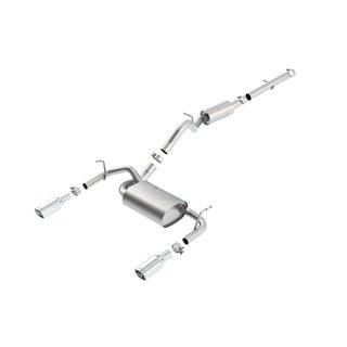 BORLA | Touring Cat-Back™ Exhaust System - Wrangler (JK) / Wrangler (JL) 3.6L 2012-2018 BORLA Cat-Back Exhausts