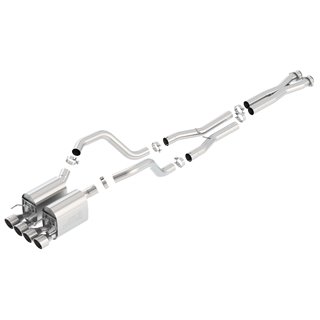 BORLA | S-Type II Cat-Back™ Exhaust System - Corvette 6.2L / 7.0L 2006-2011 BORLA Cat-Back Exhausts