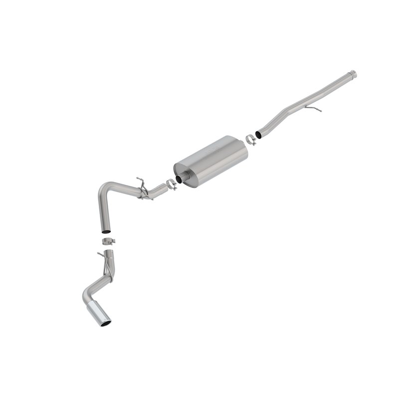 BORLA | Touring Cat-Back™ Exhaust System - Silverado 1500 / Sierra 1500 4.3L / 5.3L 2019-2020 BORLA Cat-Back Exhausts