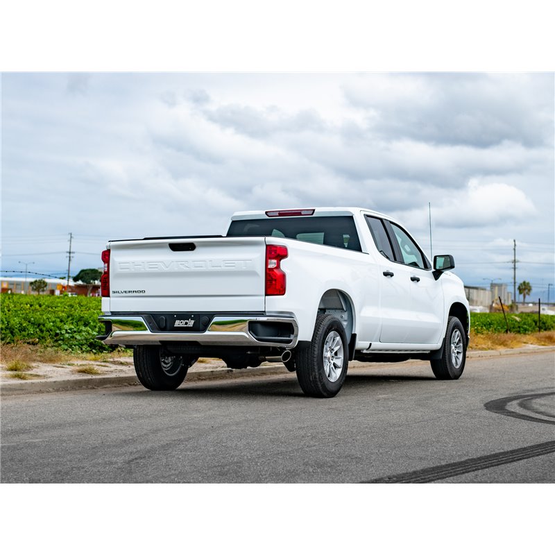 BORLA | Touring Cat-Back™ Exhaust System - Silverado 1500 / Sierra 1500 4.3L / 5.3L 2019-2020 BORLA Cat-Back Exhausts