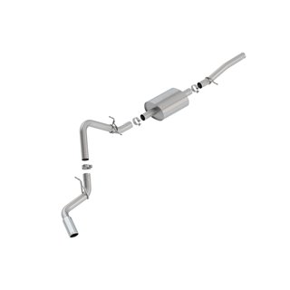 BORLA | S-Type Cat-Back™ Exhaust System - Silverado 1500 / WT / Sierra 1500 Base 5.3L 2019-2020 BORLA Cat-Back Exhausts