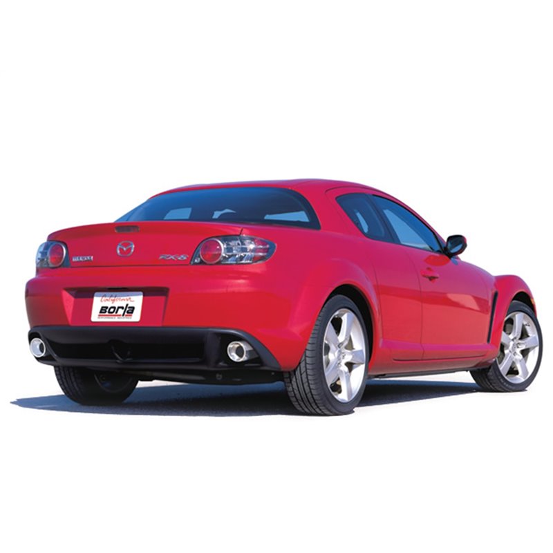 BORLA | Cat-Back™ Exhaust System - RX-8 1.3L 2004-2009 BORLA Cat-Back Exhausts