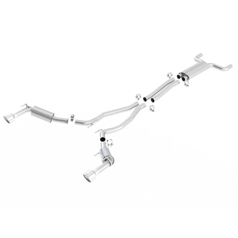 BORLA | Touring Cat-Back™ Exhaust System - Camaro 6.2L 2014-2015 BORLA Cat-Back Exhausts