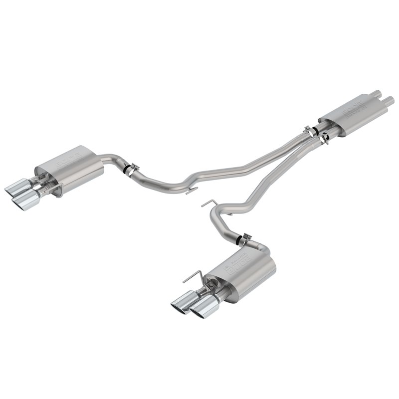 BORLA | Cat-Back™ Exhaust System - Mustang GT / GT Premium 5.0L 2018-2022 BORLA Cat-Back Exhausts