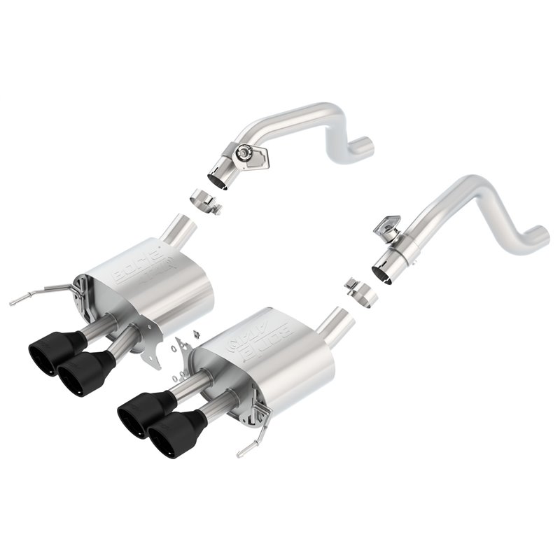 BORLA | ATAK® Axle-Back Exhaust System - Corvette 6.2L 2014-2019 BORLA Axle-Back Exhausts